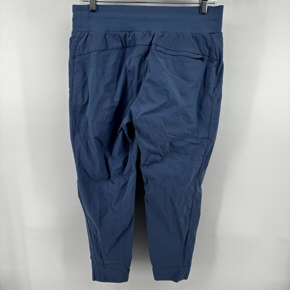 Athleta Trekkie North Jogger Ripstop Zip Pockets High Rise Cottage Blue 8 - Picture 7 of 7